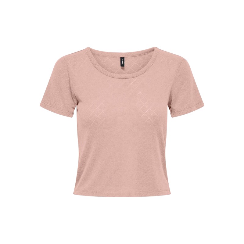 ONL30 CATTY S/S O-NECK SHORT TOP CS JRS