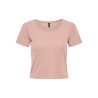 CATTY Cropped-T-Shirt mit Rundhalsausschnitt