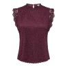 JDYLOTAS S/L LACE TOP JRS NOOS
