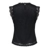 JDYLOTAS S/L LACE TOP JRS NOOS