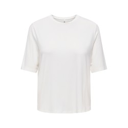 ONLBAMBOO S/S O-NECK TOP CC JRS