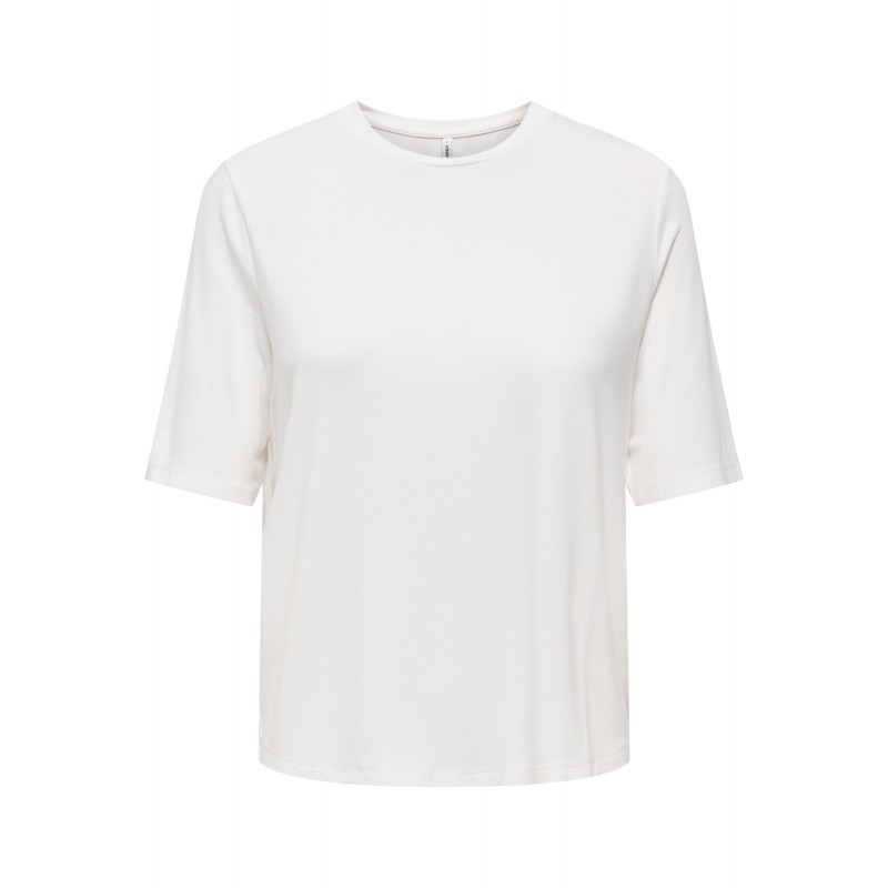 ONLBAMBOO S/S O-NECK TOP CC JRS
