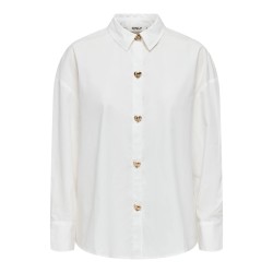 Camicia Kiri con dettagli a bottone in cotone