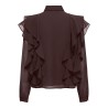 ONLSATI ANINA L/S RUFFLE SHIRT WVN