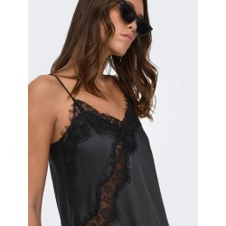 JDYFIFI S/L ASYM LACE SINGLET WVN NOOS