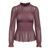 JDYELSA LIFE Langarm-Bluse mit Smock-Details