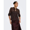ONLBIRUN camicia in tessuto con dettaglio in pizzo