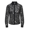 ONLBIRUN camicia in tessuto con dettaglio in pizzo