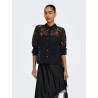 ONLBIRUN Langarm-Spitzenbluse aus Webstoff