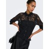 ONLBIRUN camicia in tessuto con dettaglio in pizzo