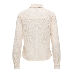 ONLBIRUN Langarm-Spitzenbluse aus Webstoff