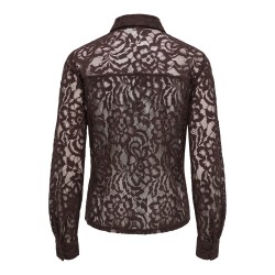 ONLBIRUN L/S LACE SHIRT WVN