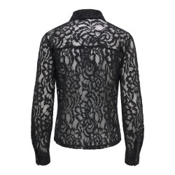 ONLBIRUN camicia in tessuto con dettaglio in pizzo