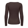 JDYRENO Langarm-Top aus Rippstrick