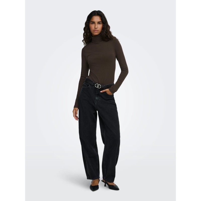 JDYRENO L/S HIGHNECK TOP JRS DIA