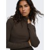 JDYRENO L/S HIGHNECK TOP JRS DIA