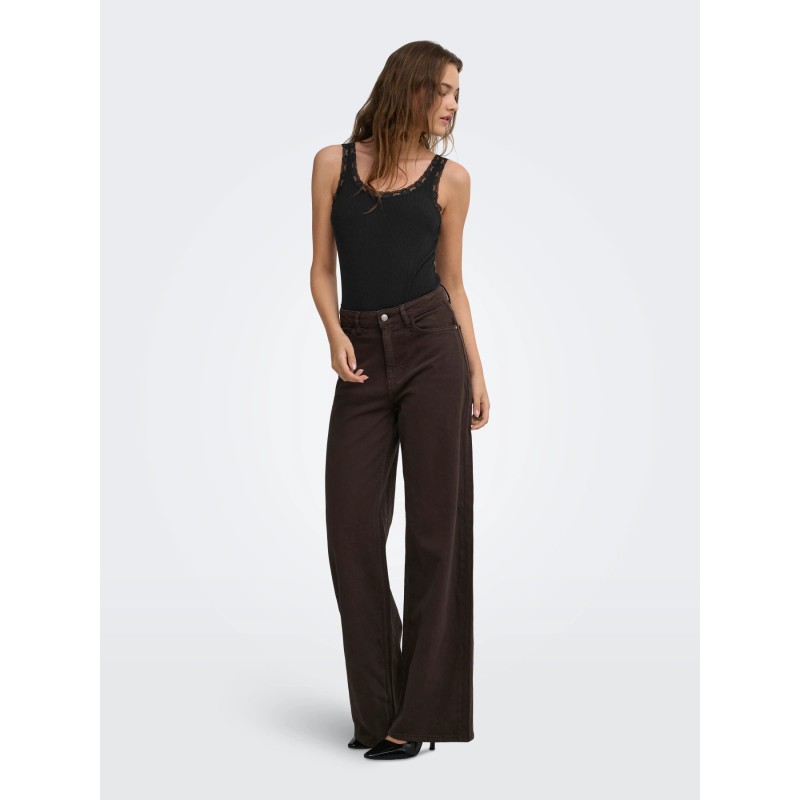 ONLVINI Bodysuit aus Single Jersey mit Spitze