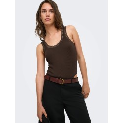 ONLVINI Bodysuit aus Single Jersey mit Spitze
