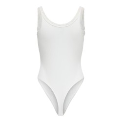 ONLVINI Bodysuit aus Single Jersey mit Spitze