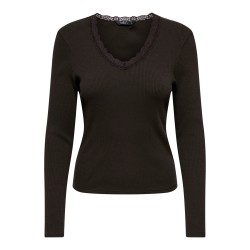 ONLSARA SHARAI L/S V-NECK TOP JRS NOOS