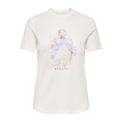 T-shirt ONLPAULA in cotone biologico con stampa