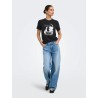 T-shirt ONLPAULA in cotone biologico con stampa