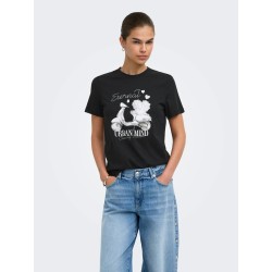 ONLPAULA S/S PRINT TOP JRS