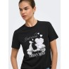 ONLPAULA T-Shirt mit Frontprint aus Bio-Baumwolle