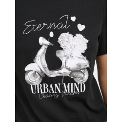 ONLPAULA S/S PRINT TOP JRS