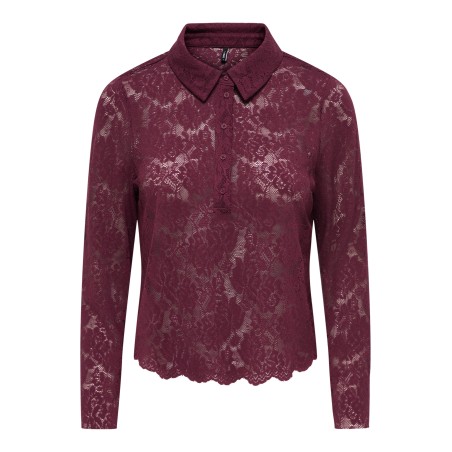 ONLIDA Spitzentop mit Polokragen | ModeWerk