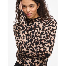 VILEOA L/S HIGH NECK TOP - NOOS