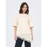 JDYALMA 2/4 LACE DETAIL T-SHIRT JRS NOOS