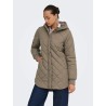 ONLJULIET cappotto trapuntato con cappuccio