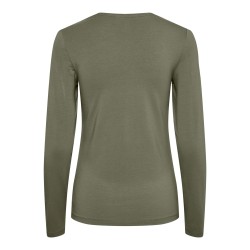 PCSIRENE Langarm-T-Shirt aus Jersey