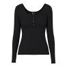 PCKITTE Langarmtop aus Bio-Baumwolle | ModeWerk