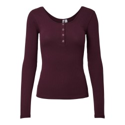 PCKITTE Langarmtop aus Bio-Baumwolle | ModeWerk