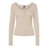 PCKITTE Langarmtop aus Bio-Baumwolle | ModeWerk