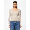 PCKITTE Langarmtop aus Bio-Baumwolle | ModeWerk