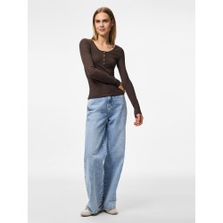 PCKITTE Langarmtop aus Bio-Baumwolle | ModeWerk