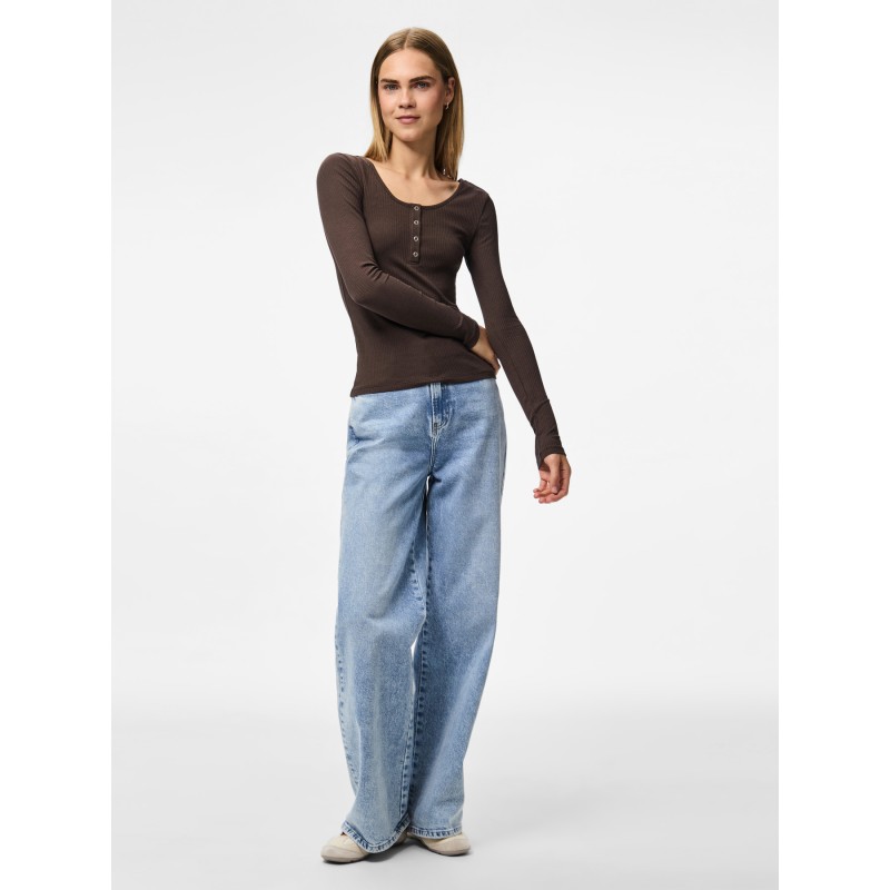 PCKITTE Langarmtop aus Bio-Baumwolle | ModeWerk