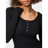 PCKITTE Langarmtop aus Bio-Baumwolle | ModeWerk