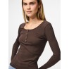 PCKITTE Langarmtop aus Bio-Baumwolle | ModeWerk