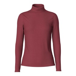 Rollkragenshirt aus Bio-Baumwolle und Modal