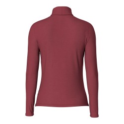 Rollkragenshirt aus Bio-Baumwolle und Modal