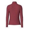 Maglia a collo alto in cotone biologico e modal