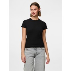 PCNICCA Damen-T-Shirt mit Rundhalsausschnitt