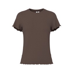 PCNICCA Damen-T-Shirt mit Rundhalsausschnitt