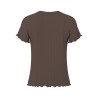 PCNICCA Damen-T-Shirt mit Rundhalsausschnitt