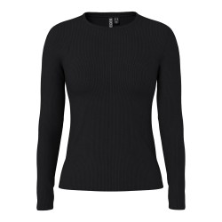 Bedrucktes Langarm-T-Shirt aus Baumwollmix