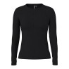 Bedrucktes Langarm-T-Shirt aus Baumwollmix
